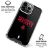 NBA Houston Rockets Standard - Black iPhone 16 Pro Clear Case